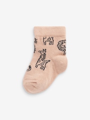 Brown Lion Baby Socks 5 Pack (0mths-2yrs) - Image 6 of 6