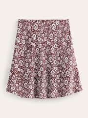 Boden Red Bias Crepe Mini Skirt - Image 5 of 5