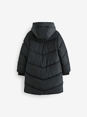 Noir - Résistant à la douche Faux Fur Lined Hooded Doudounes (3-16yrs) - Image 13 de 17