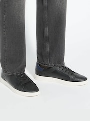 Dune London Black Traces Trainers - Image 1 of 6