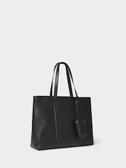 Bolso tote de piel vintage de Osprey London - Imagen 2 de 5