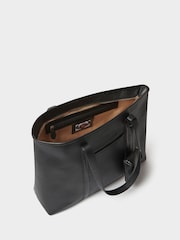 Bolso tote de piel vintage de Osprey London - Imagen 5 de 5