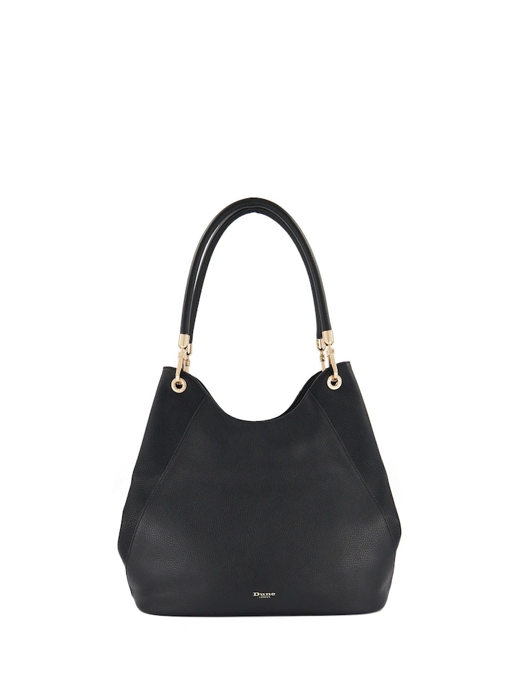 Dune London Black Devoted L Shoulder Bag - Image 1 of 4 Dune London Black Devoted L Shoulder Bag - Image 1 of 4