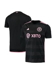 adidas Black Inter Miami CF Away 2023-25 Shirt - Image 1 of 3