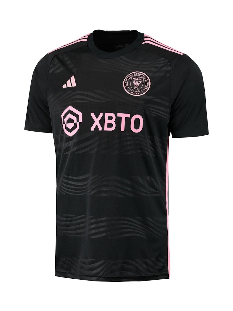 adidas Black Inter Miami CF Away 2023-25 Shirt - Image 2 of 3