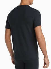 Nike Black Everyday Cotton Stretch T-Shirts 2 Pack - Image 3 of 4