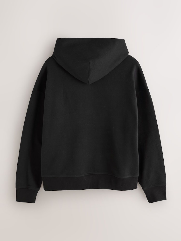 Gap Black London Arch Logo Hoodie - Image 2 of 4 Gap Black London Arch Logo Hoodie - Image 2 of 4