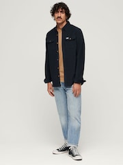 Superdry Blue Trailsman Cord 100% Cotton Shirt - Image 2 of 6