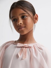 Robe Reiss Lauren à manches blousantes avec nœud - Image 4 de 6