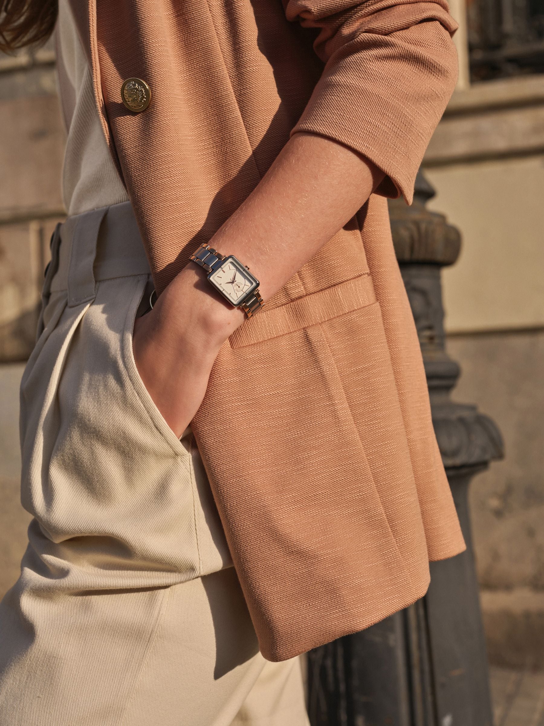Buy Camel Neutral Ponte Blazer from Next Luxembourg
