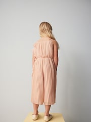Pink Ruffle Jumpsuit (3-16yrs) - Image 3 of 7