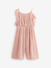 Pink Ruffle Jumpsuit (3-16yrs) - Image 6 of 7