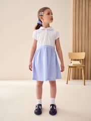 Blue Gingham School Skirt Dress (3-14yrs) - Image 1 of 7
