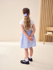 Blue Gingham School Skirt Dress (3-14yrs) - Image 3 of 7