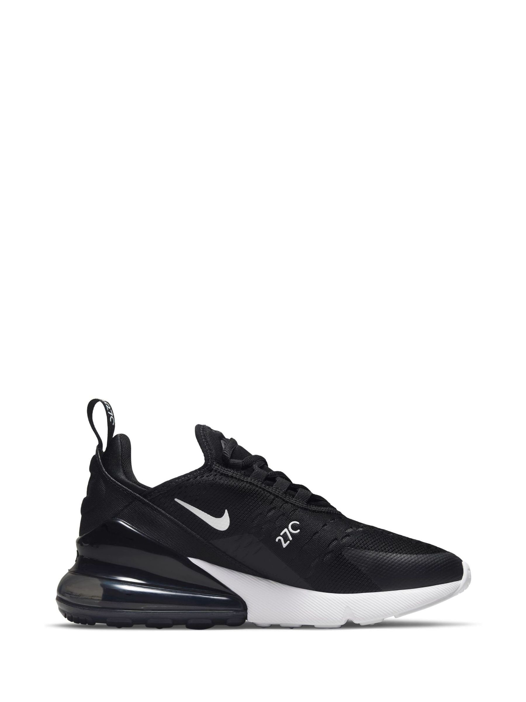 Buy Nike Black White Youth Air Max 270 Trainers from Next Ireland