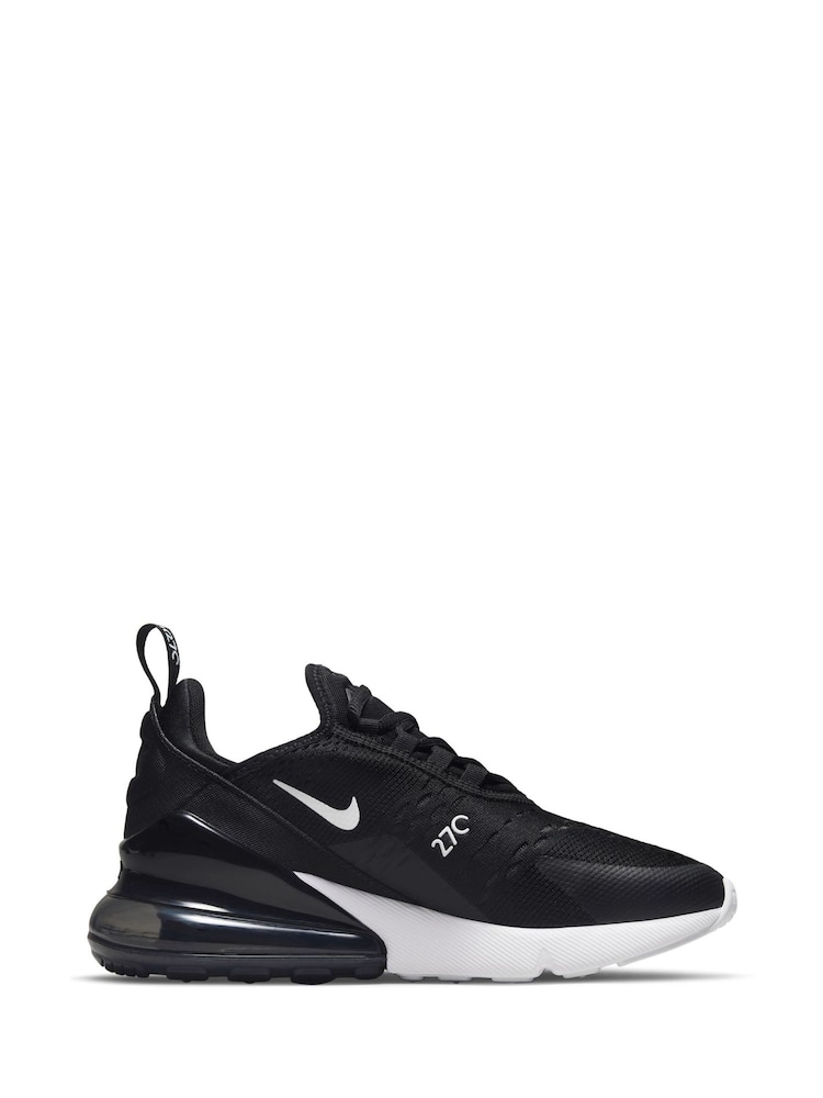 Černá/bílá - Dětské tenisky Nike Air Max 270  - Image 3 of 10