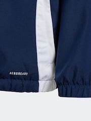 adidas Blue Grey Tiro 24 Windbreaker Jacket - Image 3 of 5