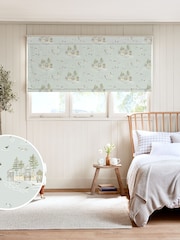 Sophie Allport Sea Blue Seabirds Made To Measure Roman Blinds - Image 1 of 6