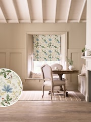 Sophie Allport Blue & Green Orchard Birds Made To Measure Roman Blinds - Image 1 of 6