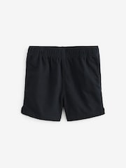 Negro - Pantalones cortos deportivos de rugby (3-16 años) - Imagen 1 de 3