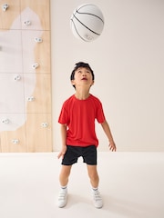 Black Rugby Sports Shorts (3-16yrs) - Image 5 of 7