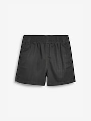 Black Rugby Sports Shorts (3-16yrs) - Image 6 of 7