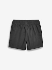 Black Rugby Sports Shorts (3-16yrs) - Image 7 of 7
