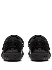 Clarks Black Patent Standard Fit (F) Relda Spark Mary Jane Patent Leather Kids Shoes - Image 3 of 5