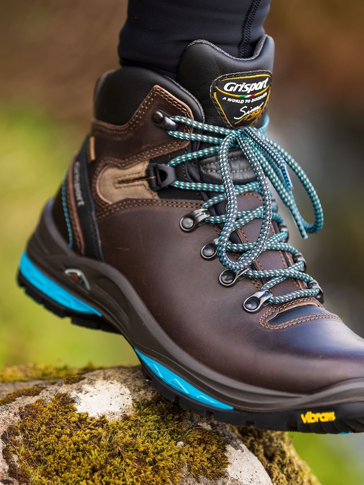 Grisport Brown Waterproof & Breathable Ladies Walking Boots - Image 1 of 9