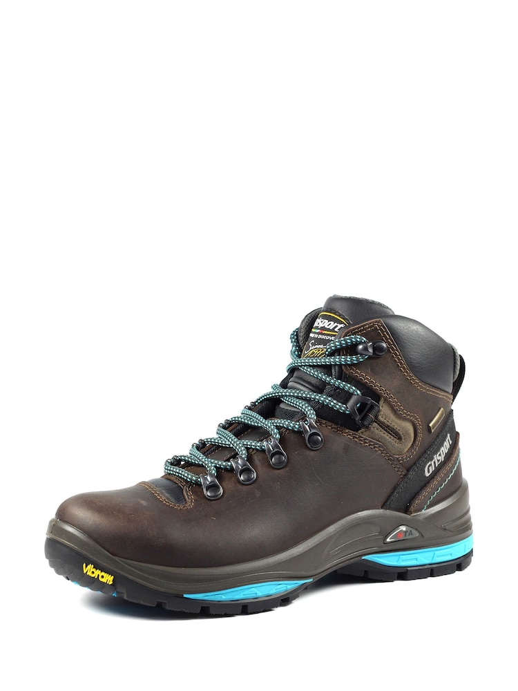 Grisport Brown Waterproof & Breathable Ladies Walking Boots - Image 4 of 9