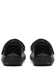 Clarks Black Leather Standard Fit (F) Relda Spark Mary Jane Leather Kids Shoes - Image 3 of 9