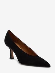 Black Forever Comfort® Point Toe Court Shoes - Image 3 of 5
