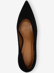Black Forever Comfort® Point Toe Court Shoes - Image 4 of 5