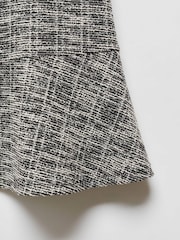 Mango Grey Marbled Tweed Dress - Image 6 of 6
