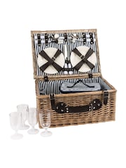 Navigate Blue Three Rivers 4 Person Hamper - Image 2 of 3