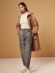 Pink Lightweight Shower Resistant Hooded Longline Parka - Image 2 of 7