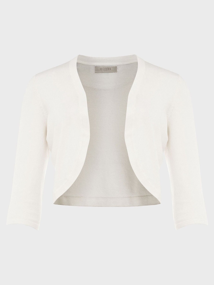 Hobbs White Carrie Bolero - Image 3 of 3