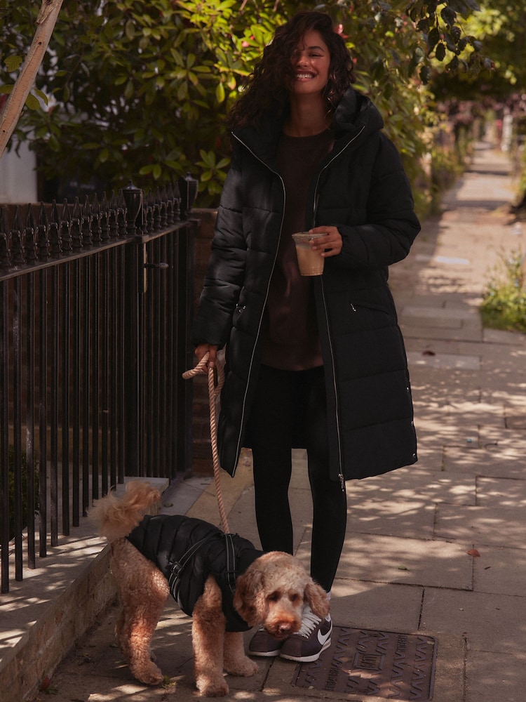 Winter Coat With Hood Women's Mid Length Padded Coat Buy