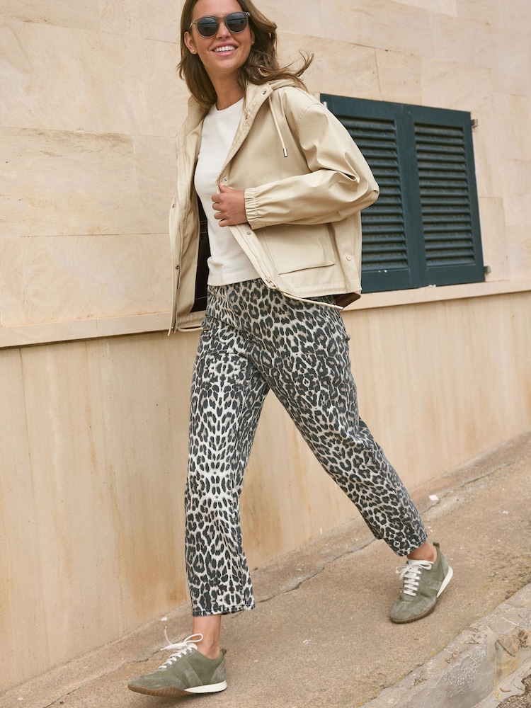 Neutral Rubber Shower Resistant Rain Jacket - Image 2 of 8