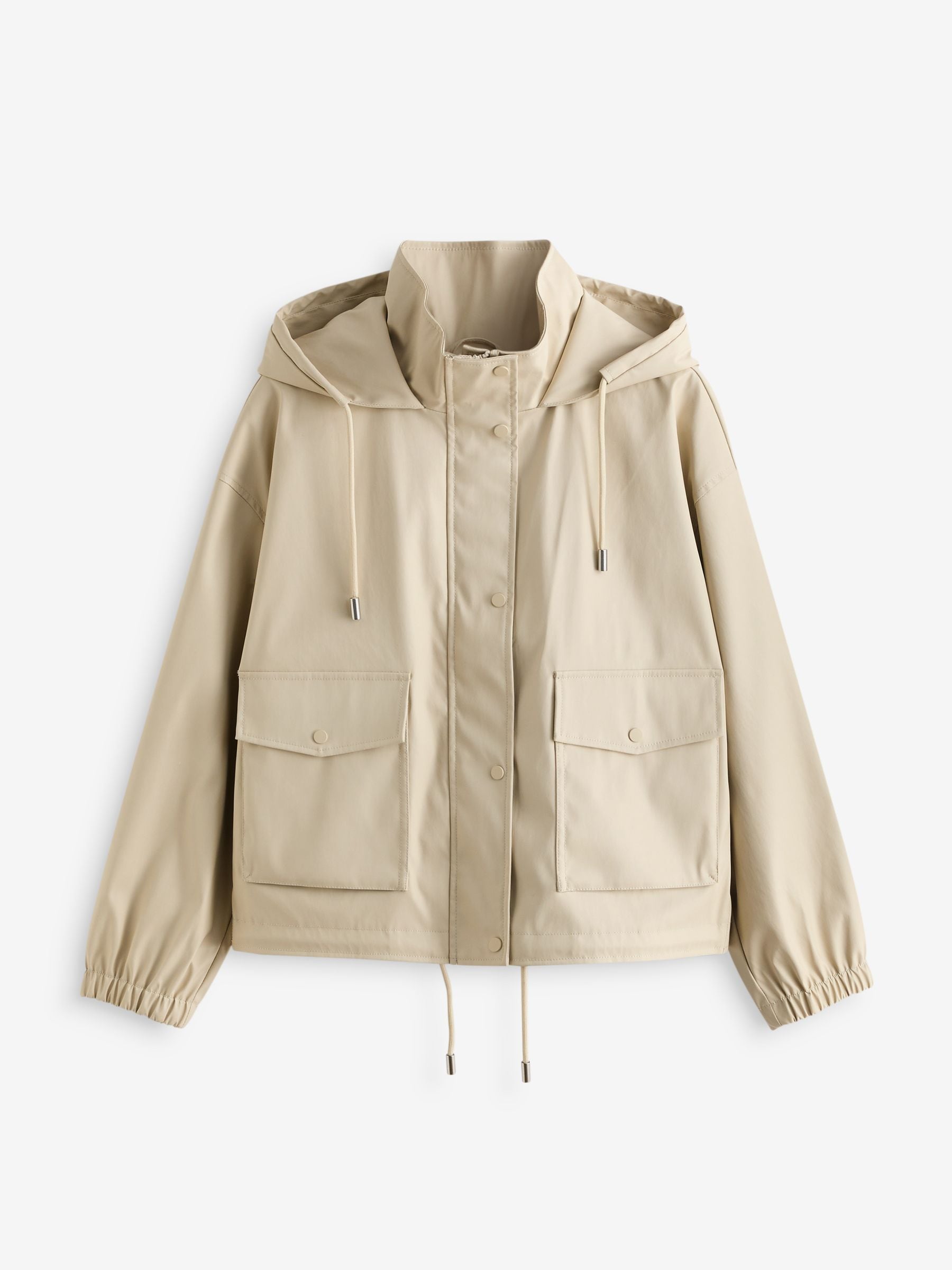 Buy Neutral Rubber Shower Resistant Rain Jacket from Next Luxembourg