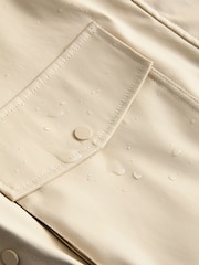 Neutral Rubber Shower Resistant Rain Jacket - Image 7 of 8