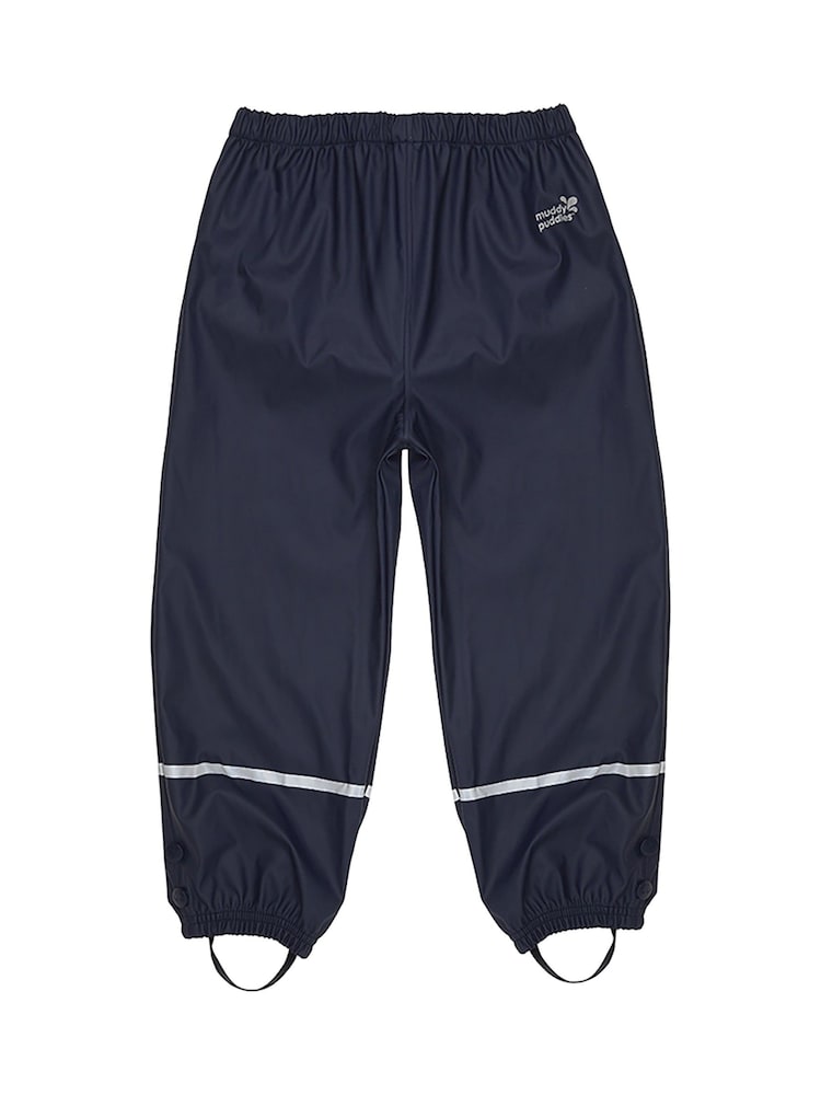 Muddy Puddles Blue Muddy Puddles Waterproof Insulated Puddleflex Trousers - Image 1 of 3 Muddy Puddles Blue Muddy Puddles Waterproof Insulated Puddleflex Trousers - Image 1 of 3