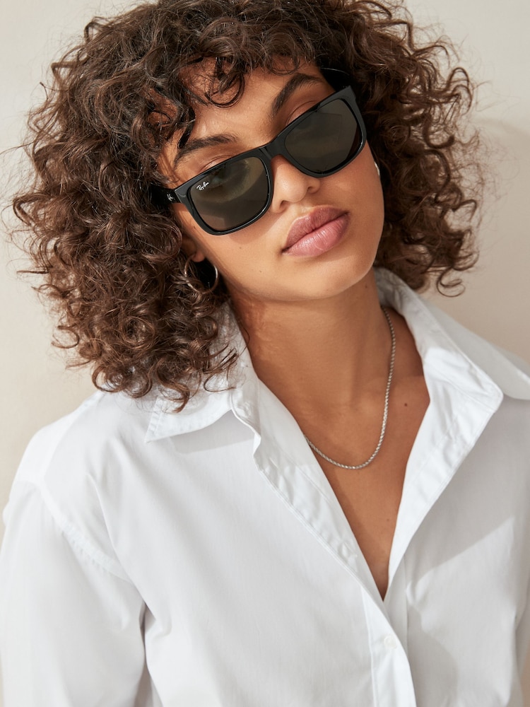 Noir - Lunettes de soleil Ray-Ban Justin - Image 1 de 15
