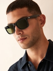 Noir - Lunettes de soleil Ray-Ban Justin - Image 3 de 15
