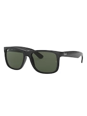 Noir - Lunettes de soleil Ray-Ban Justin - Image 6 de 15