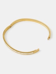 Pulsera de acero inoxidable con pavé de Accessorize - Imagen 1 de 2