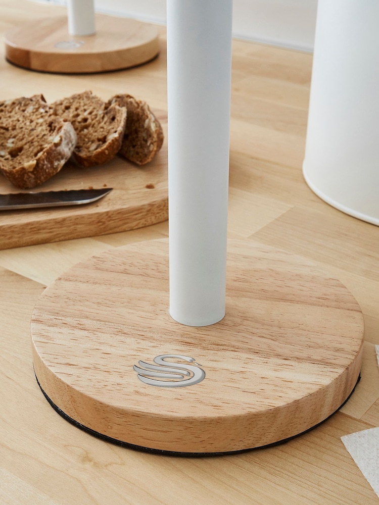 Swan White Nordic White Towel Pole - Image 1 of 4