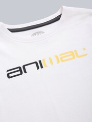 Animal White Kids Alex Organic Classic T-Shirt - Image 4 of 5