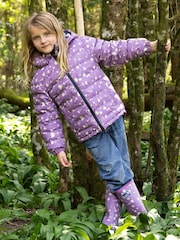 Roxa - Jaqueta acolchoada impermeável Muddy Puddles - Imagem 1 de 8