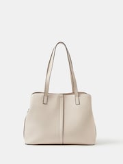 Sac cabas à bandoulière en toile Accessorize - Image 1 de 2